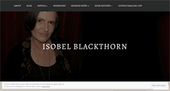 Desktop Screenshot of isobelblackthorn.com